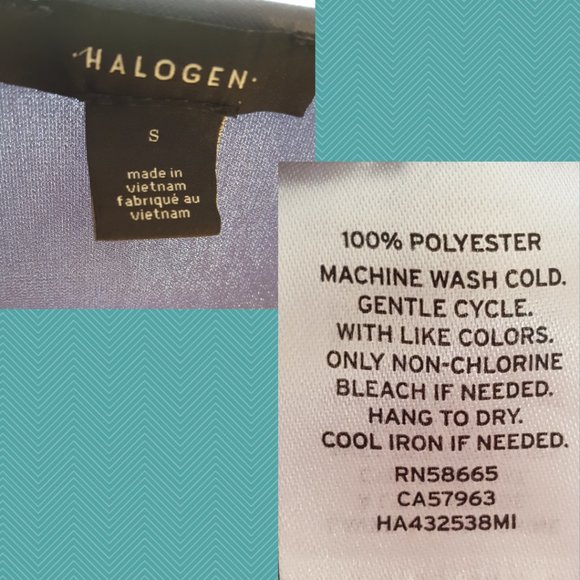 Halogen Blue Pullover Peplum Tank - Picture 3 of 3